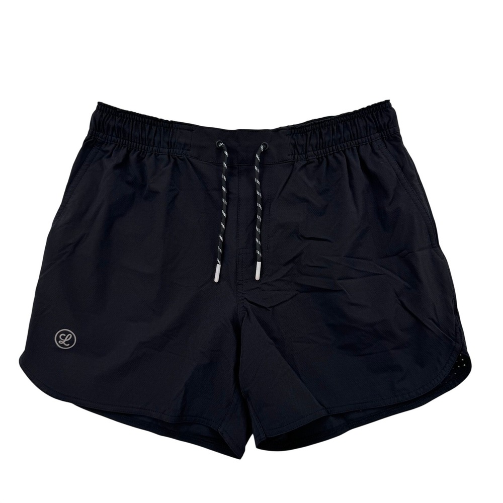 Legends Luka Shorts Mens Medium Black Excellent Running Training Gym Athletic